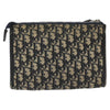 CHRISTIAN DIOR CLUTCH TROTTER CANVAS