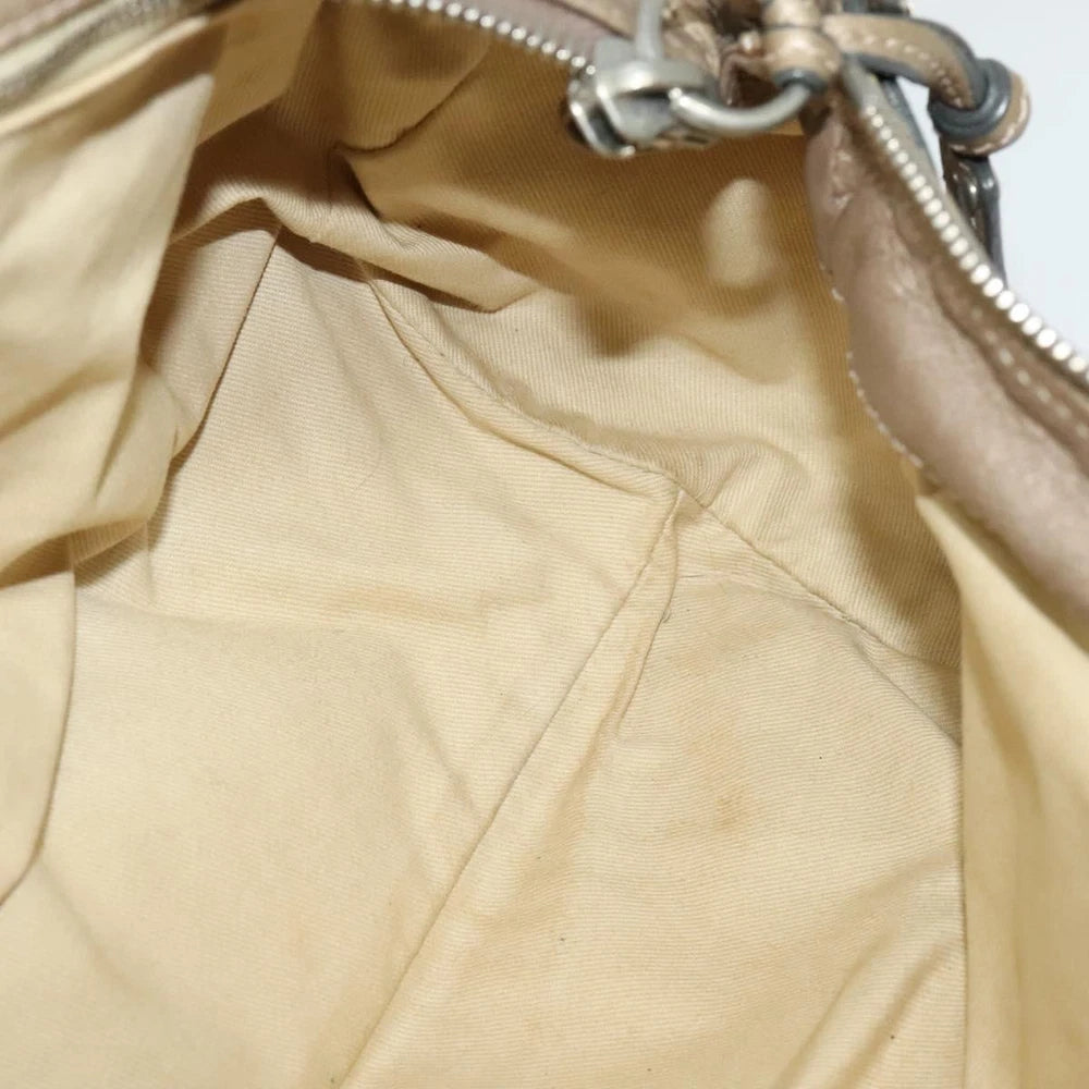 CHLOE PADDINGTON BAG BEIGE LEATHER