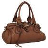 CHLOE PADDINGTON BAG BROWN LEATHER