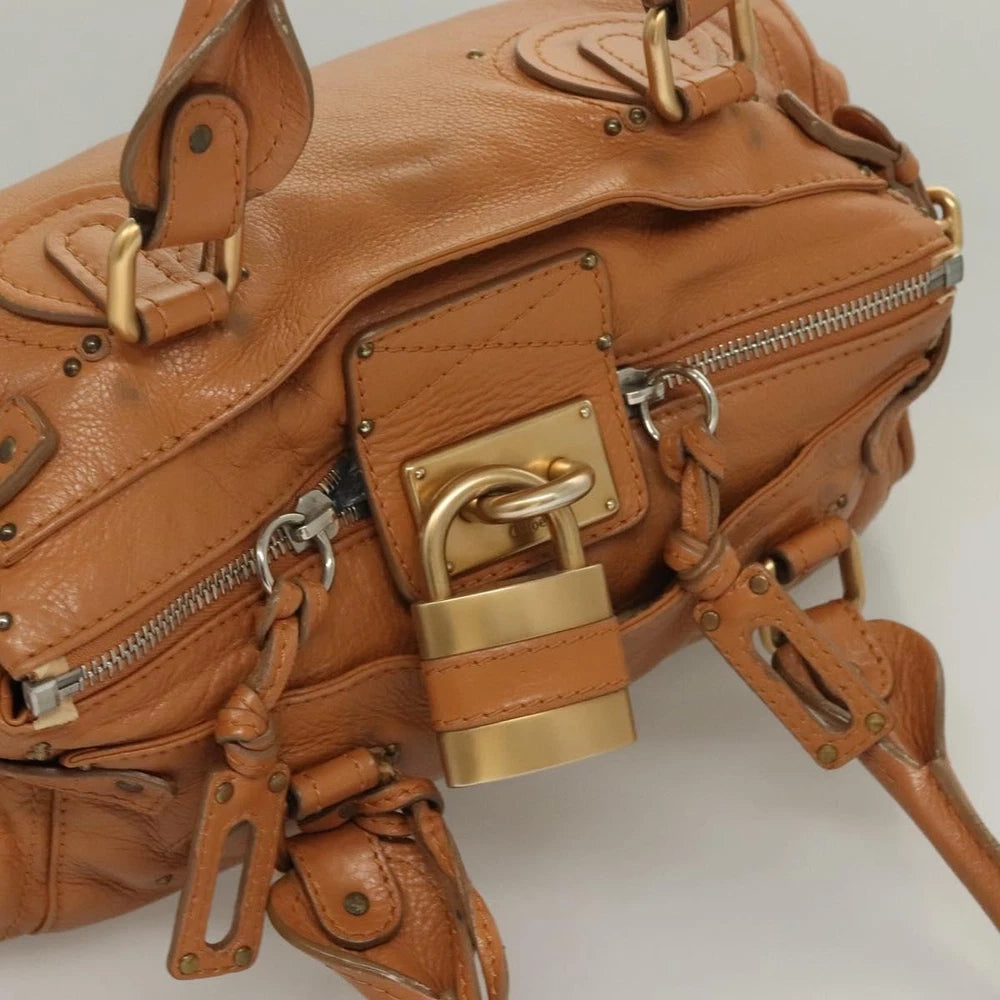Vintage Chloe Paddington Bag - Brown Leather