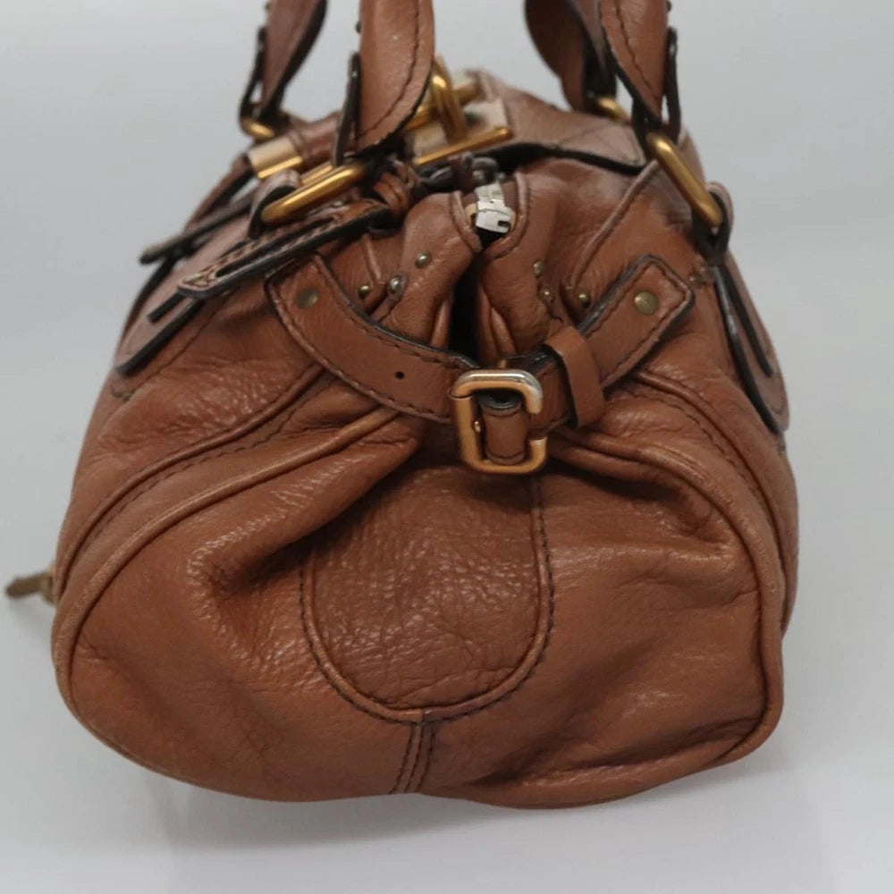CHLOE PADDINGTON BAG BROWN LEATHER