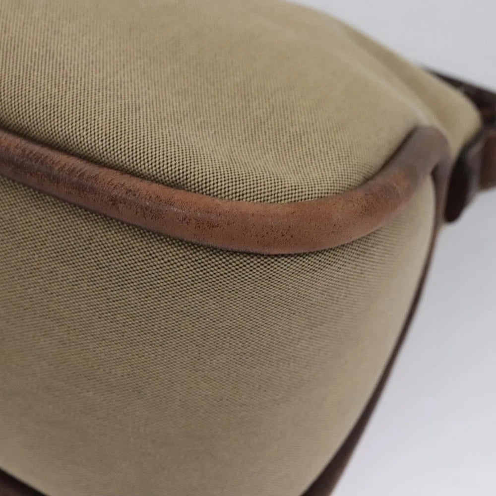 Vintage Burberry Shoulder Bag - Beige Canvas