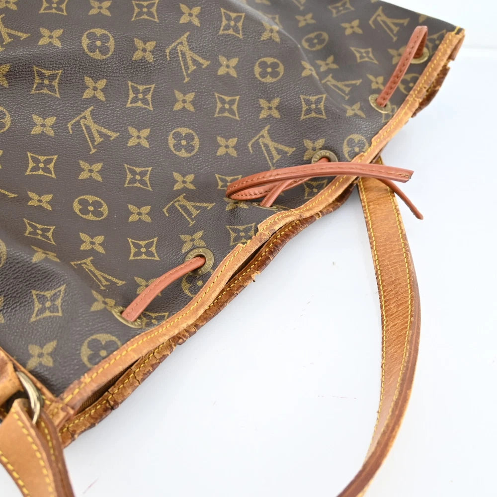 LOUIS VUITTON NOE BUCKET BAG MONOGRAM CANVAS
