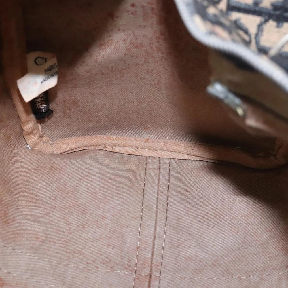 CHRISTIAN DIOR BOSTON BAG 30 TROTTER CANVAS