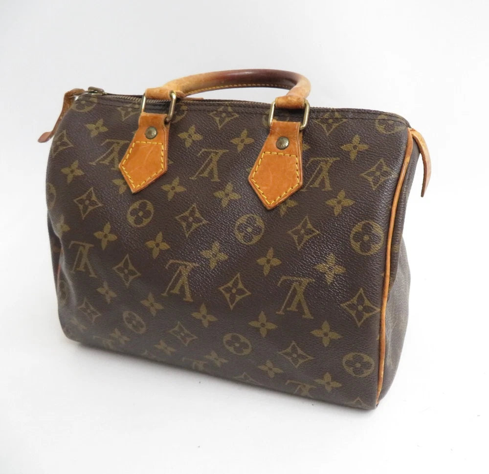 LOUIS VUITTON SPEEDY 25 BAG MONOGRAM CANVAS
