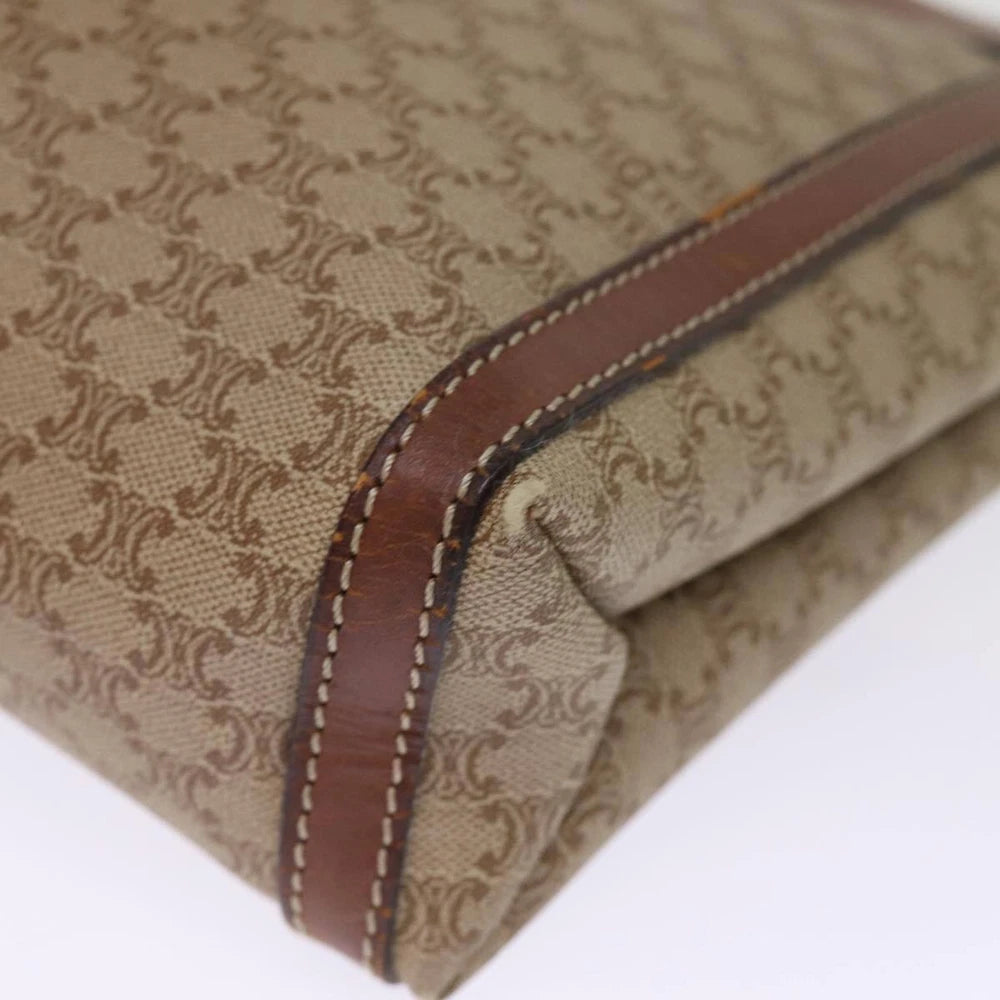 CELINE CLUTCH MACADAM CANVAS