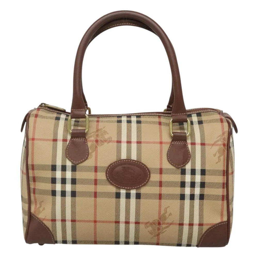Vintage Burberry Handbag - Beige Nova Check