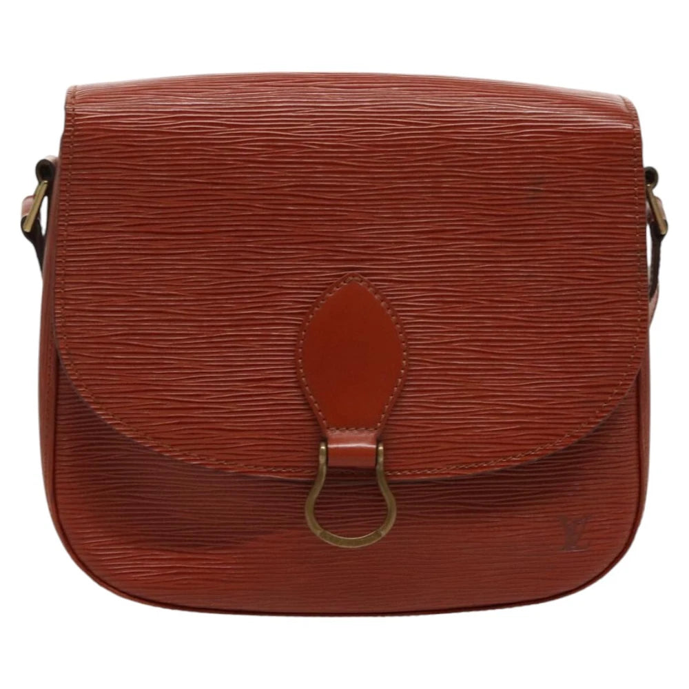 LOUIS VUITTON SAINT CLOUD GM BAG EPI LEATHER BROWN