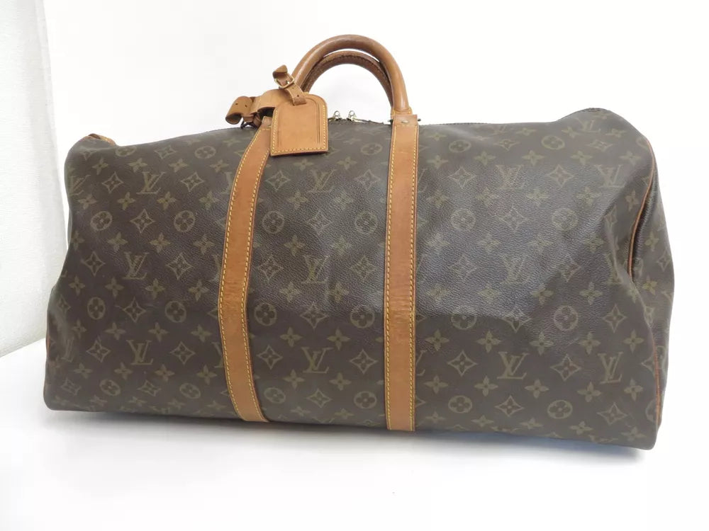 LOUIS VUITTON KEEPALL 55 BAG MONOGRAM CANVAS