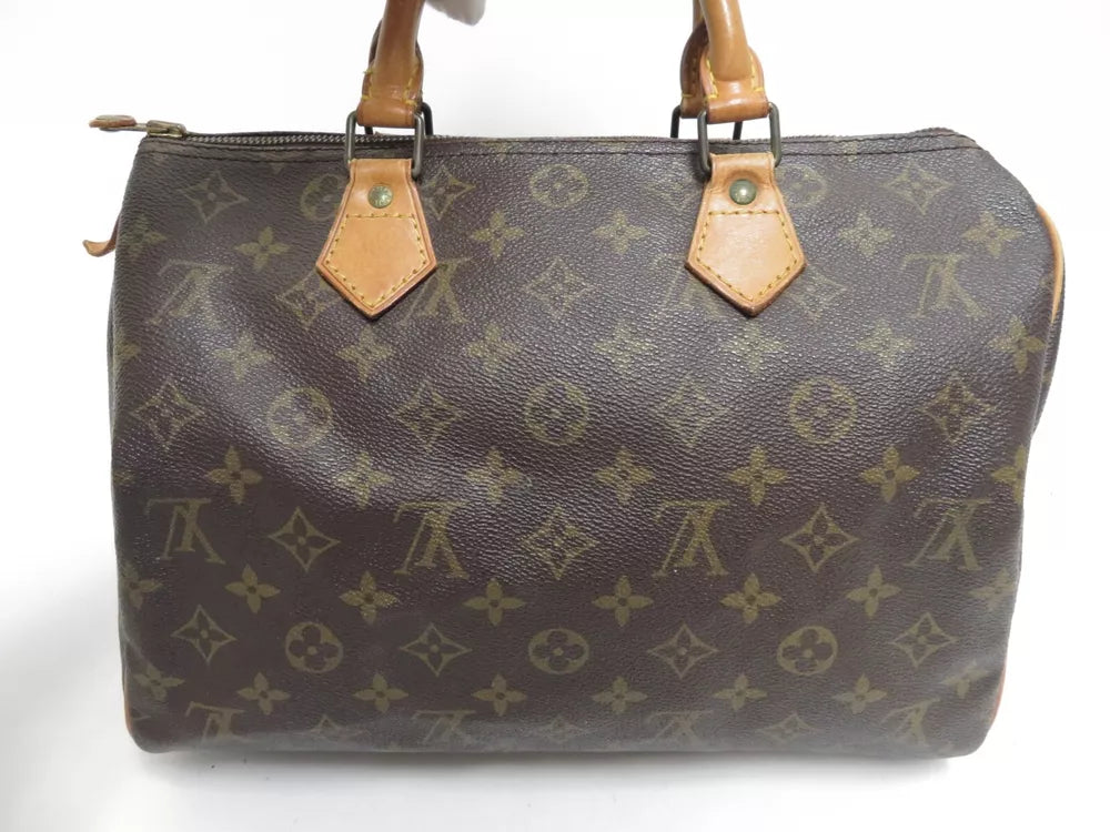 LOUIS VUITTON SPEEDY 30 BAG MONOGRAM CANVAS