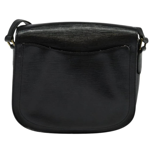 LOUIS VUITTON SAINT CLOUD GM BAG BLACK EPI LEATHER