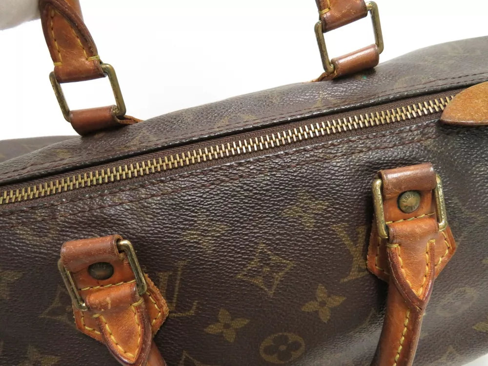 LOUIS VUITTON SPEEDY 35 BAG MONOGRAM CANVAS