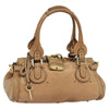 CHLOE PADDINGTON BAG BEIGE LEATHER