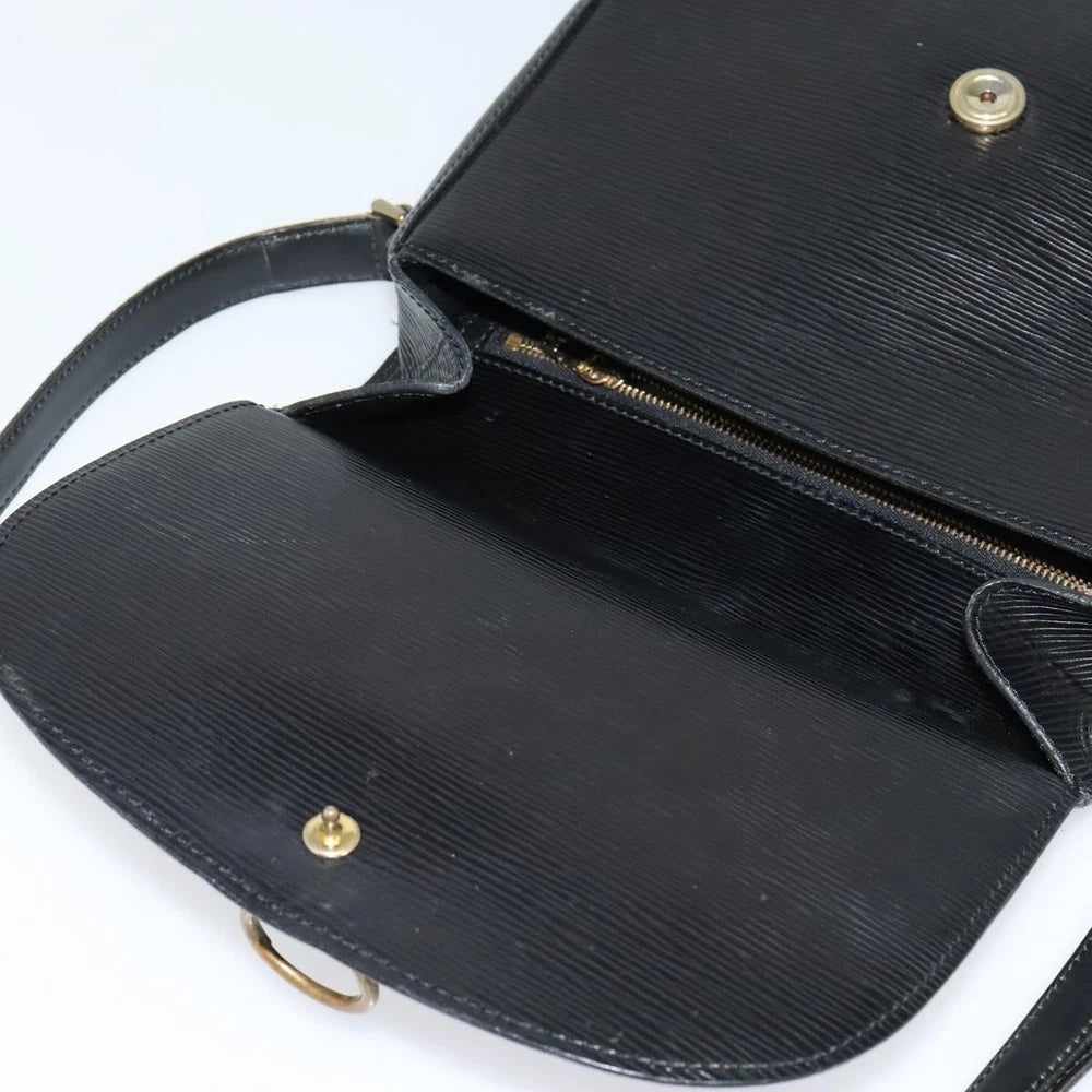 LOUIS VUITTON SAINT CLOUD GM BAG BLACK EPI LEATHER