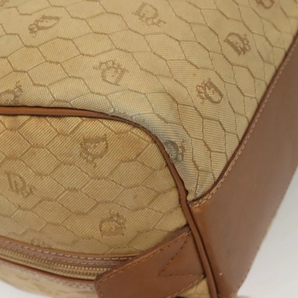 Christian Dior Honeycomb Bag - Brown Canvas
