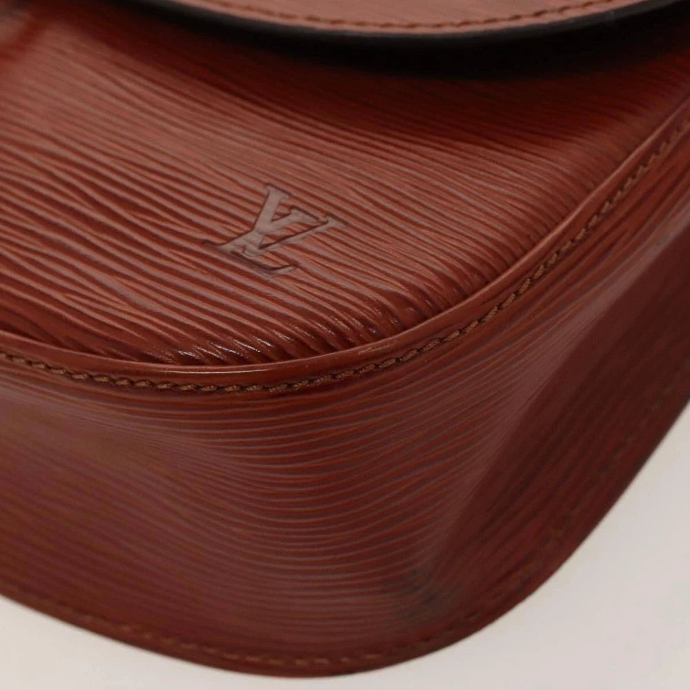 LOUIS VUITTON SAINT CLOUD GM BAG EPI LEATHER BROWN