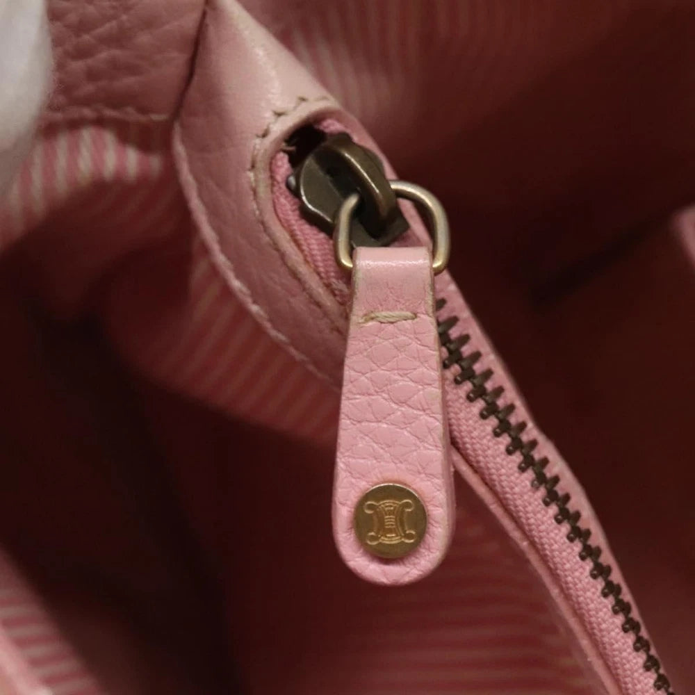 Vintage Celine Boogie Bag - Pink Leather