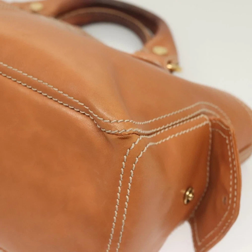 Celine Boogie Bag - Brown Leather