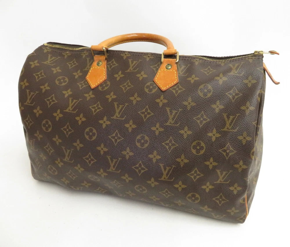 LOUIS VUITTON SPEEDY 40 BAG MONOGRAM CANVAS