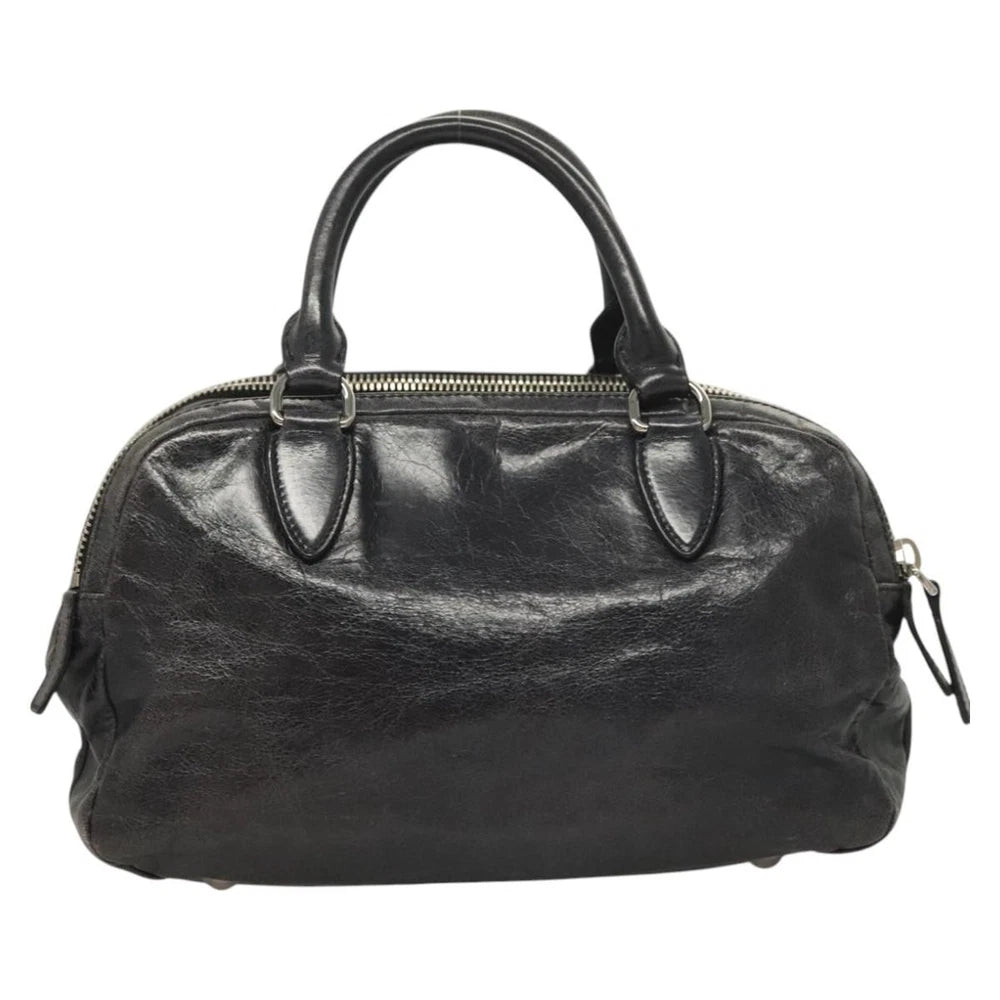 Vintage Miu Miu Handbag Black - Leather
