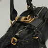 CHLOE PADDINGTON BAG BLACK LEATHER