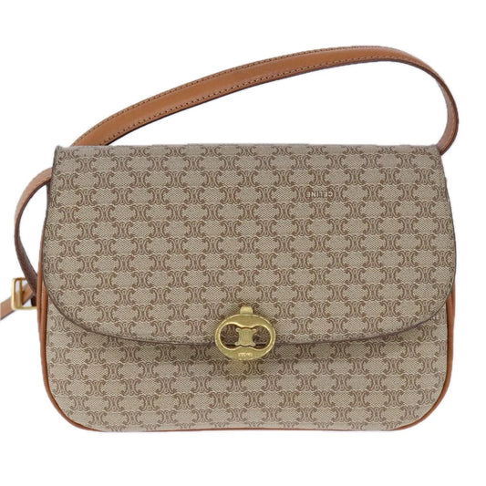 CELINE CROSSBODY BAG MACADAM CANVAS