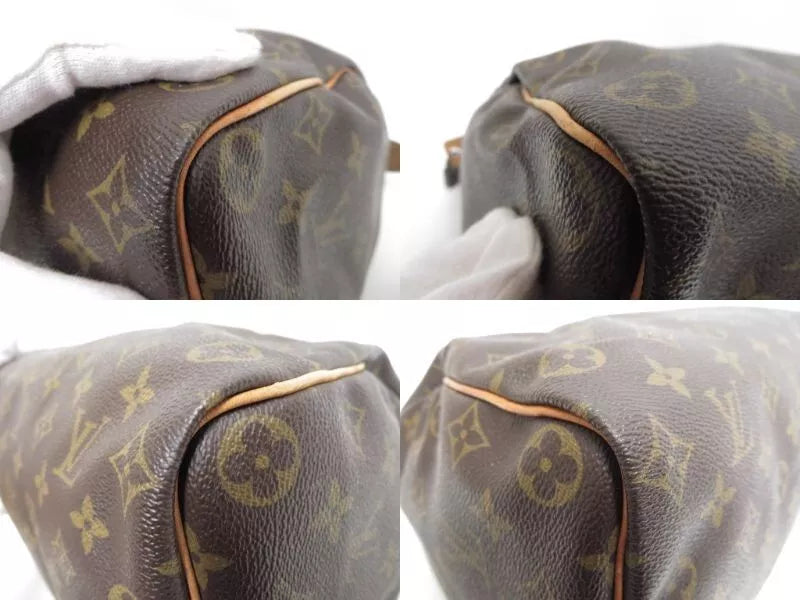 LOUIS VUITTON SPEEDY 35 BAG MONOGRAM CANVAS