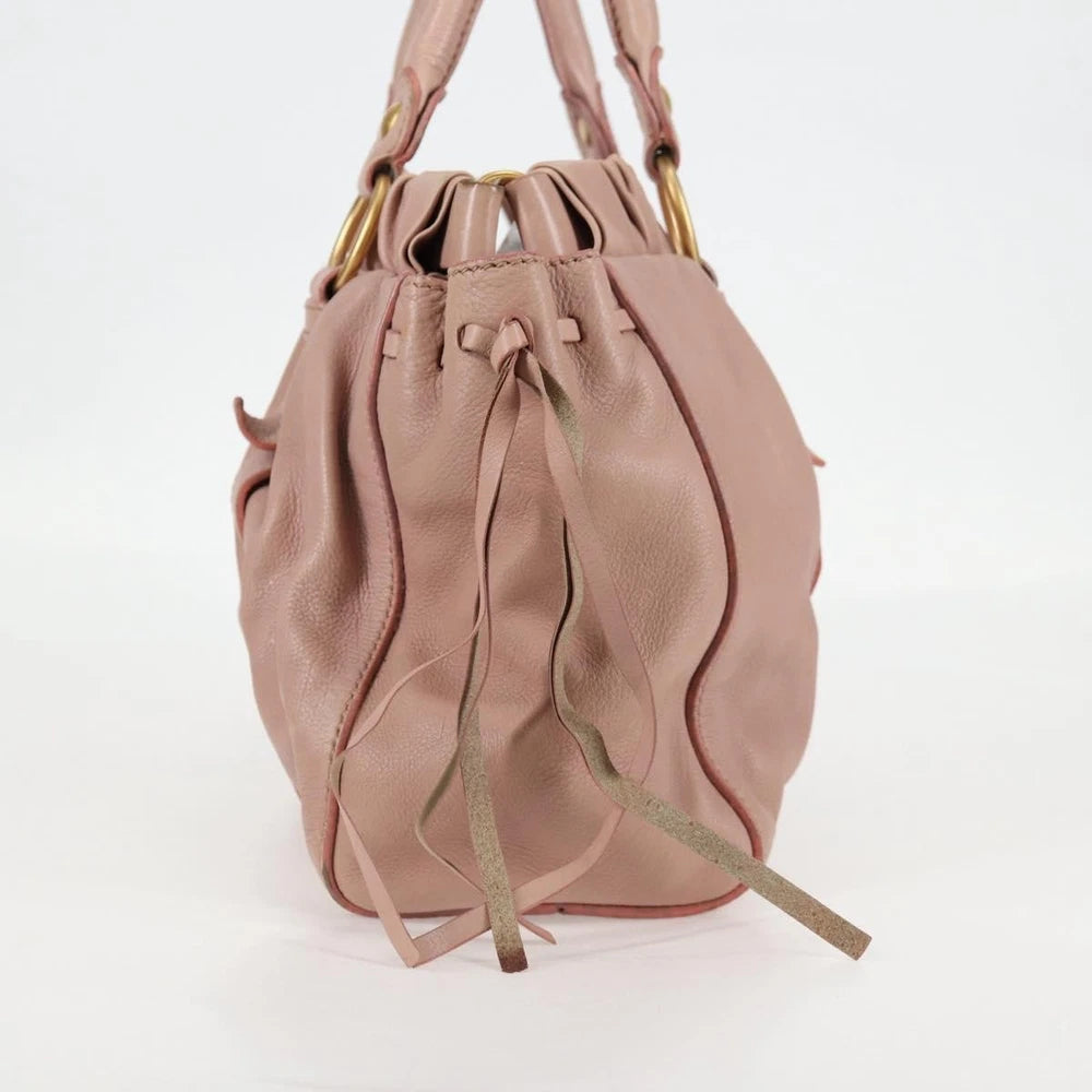 Rosa Miu Miu Veske - Skinn