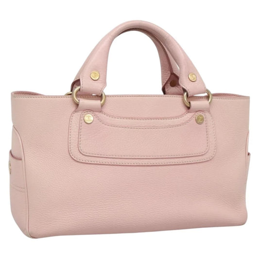 Vintage Celine Boogie Bag - Pink Leather