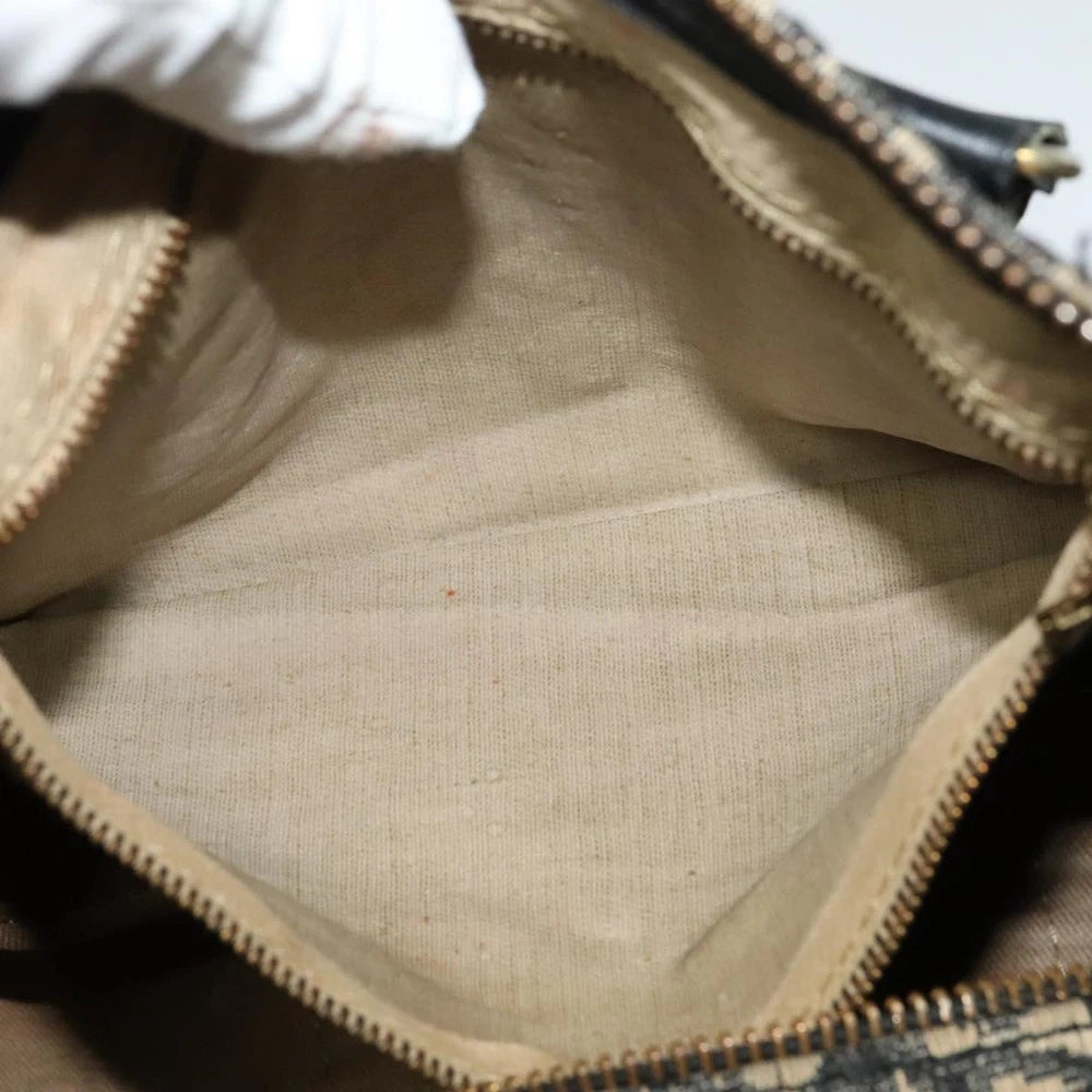 CHRISTIAN DIOR BOSTON BAG 30 TROTTER CANVAS