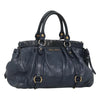 Vintage Miu Miu Bag - Navy Leather