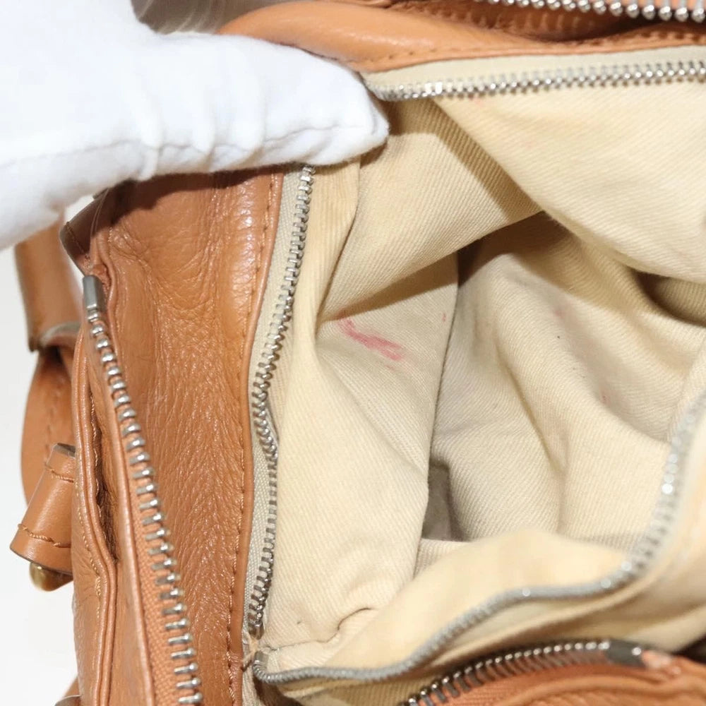 Vintage Chloe Paddington Bag - Brown Leather