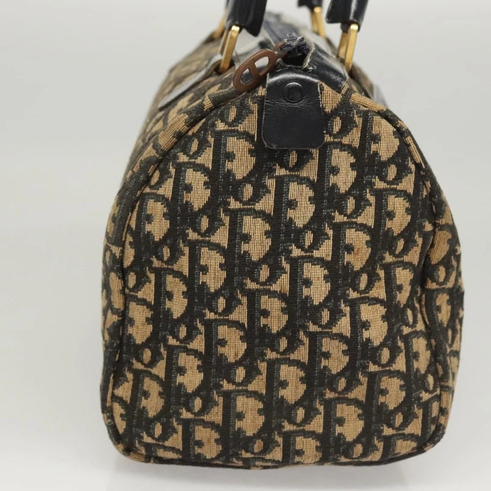 Vintage Dior Handbag - Navy Trotter Canvas