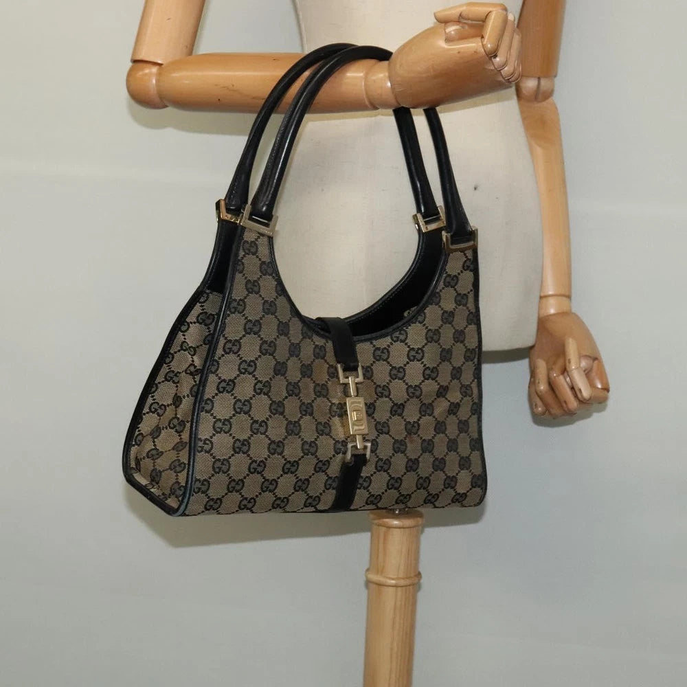 GUCCI JACKIE BAG GG CANVAS