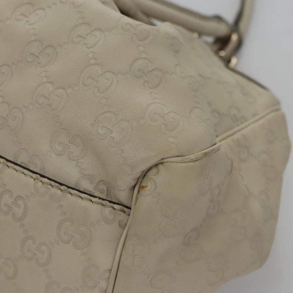 Gucci Sukey Bag - White Guccissima Leather