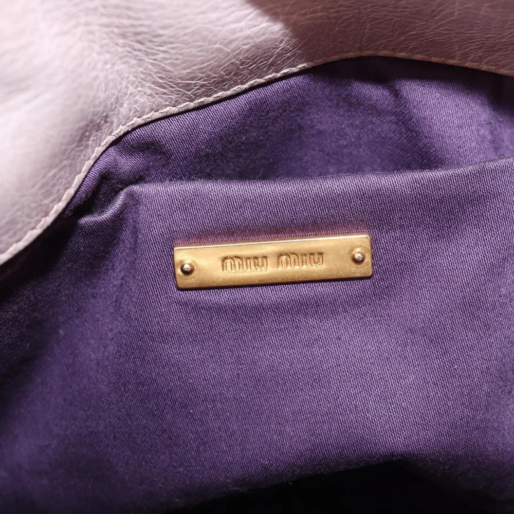 Miu Miu Bag - Pink Leather