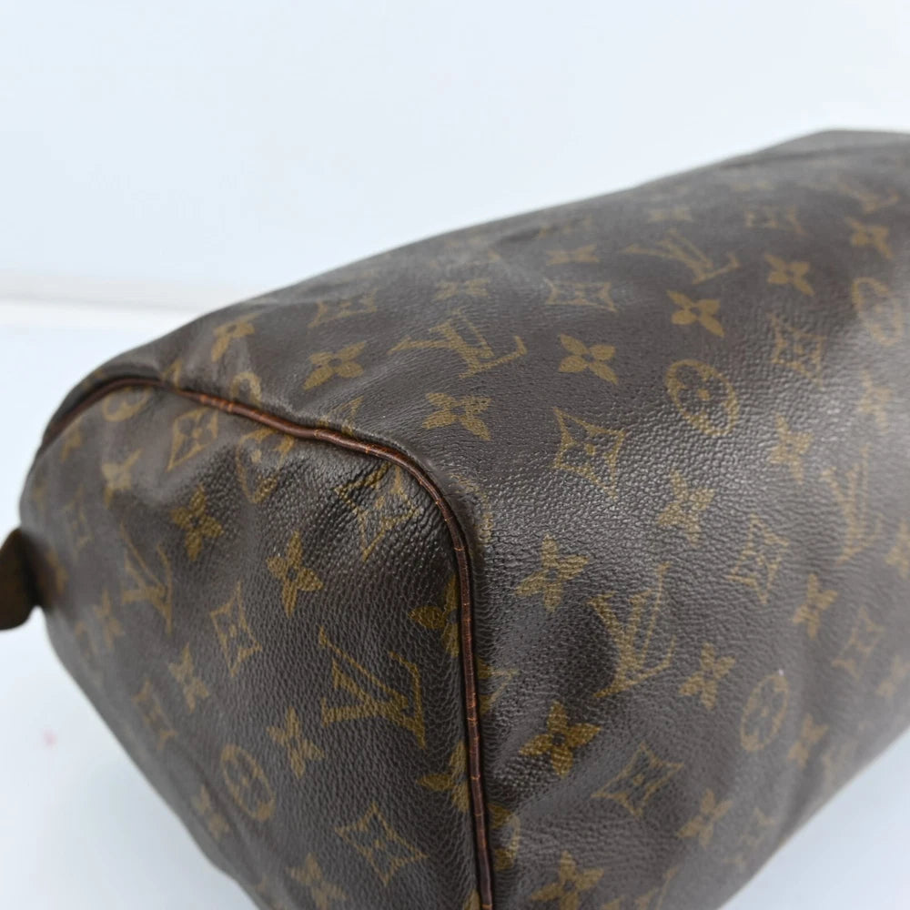 LOUIS VUITTON SPEEDY 30 BAG MONOGRAM CANVAS