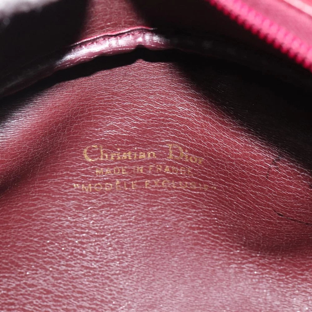 Vintage Dior Bag - Red Leather