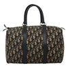 CHRISTIAN DIOR BOSTON BAG 30 TROTTER CANVAS