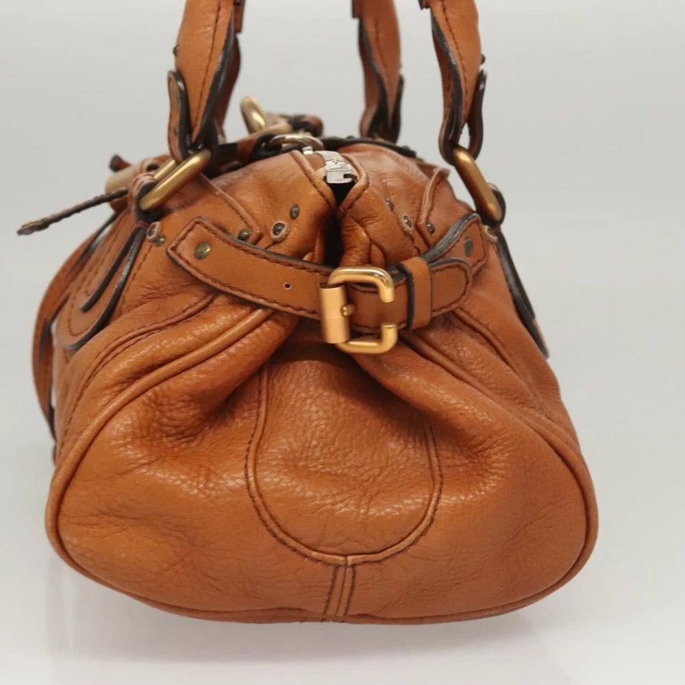 Vintage Chloe Paddington Bag Brun - Leather
