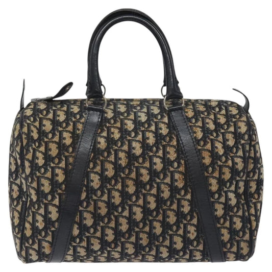 Dior Boston Bag 30 - Navy Trotter Canvas