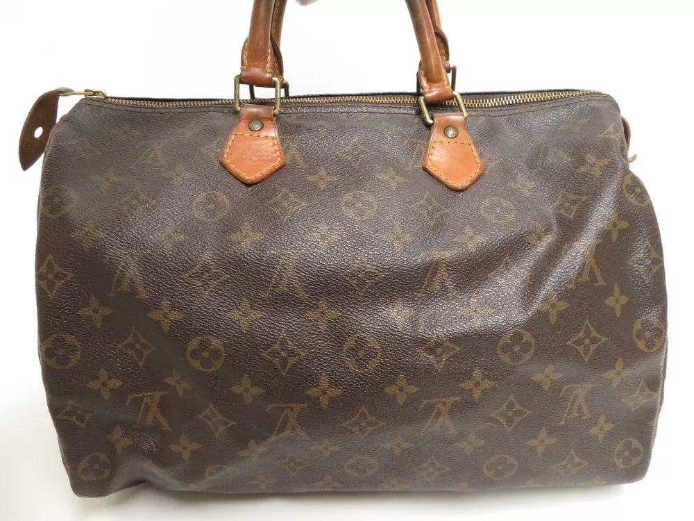 LOUIS VUITTON SPEEDY 35 BAG MONOGRAM CANVAS