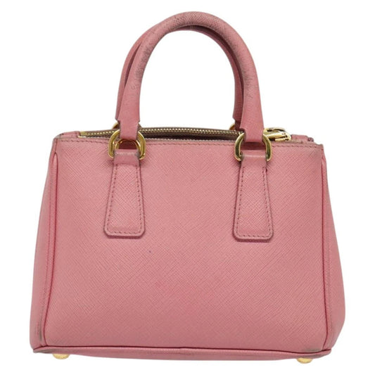 PRADA SAFFIANO BAG PINK LEATHER
