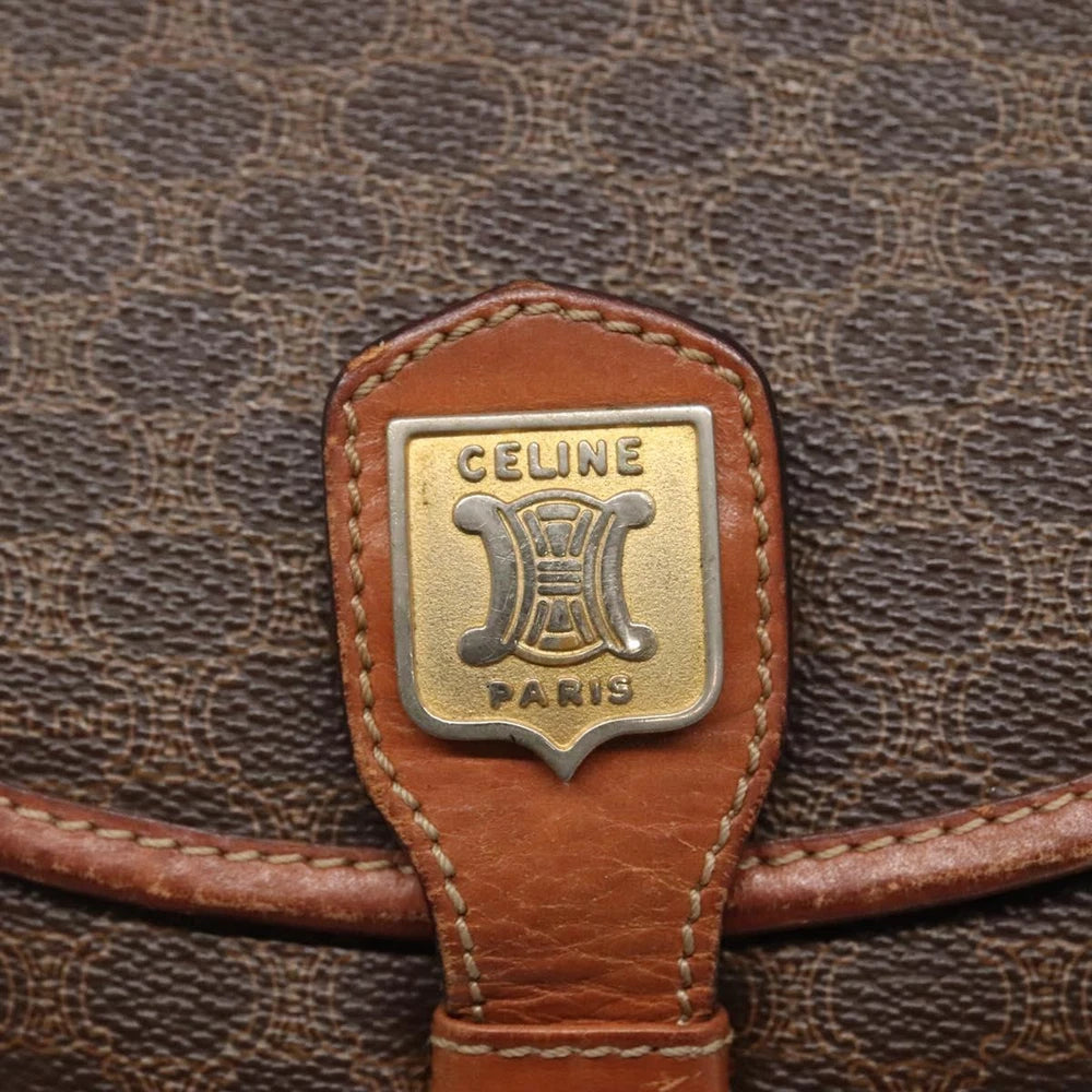 VINTAGE CELINE CROSSBODY BAG MACADAM CANVAS