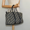 Dior Boston Bag 30 - Navy Trotter Canvas