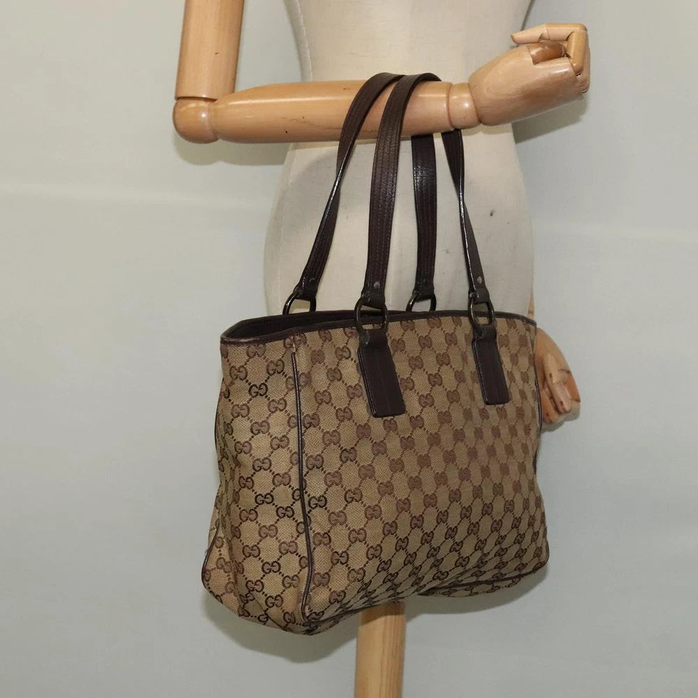 GUCCI TOTE BAG GG CANVAS