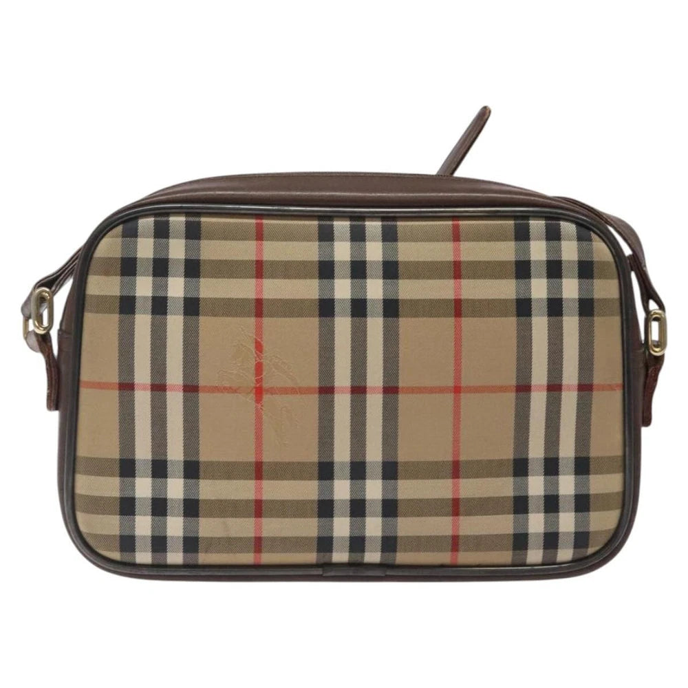 Vintage Burberry Crossbody Bag - Beige Nova Check