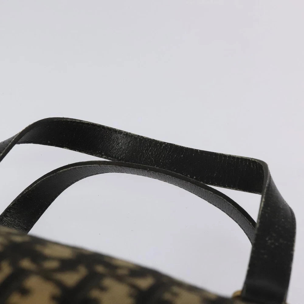 CHRISTIAN DIOR HANDBAG TROTTER CANVAS