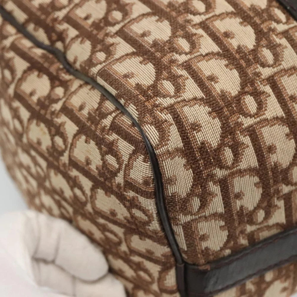 CHRISTIAN DIOR BOSTON BAG 30 TROTTER CANVAS