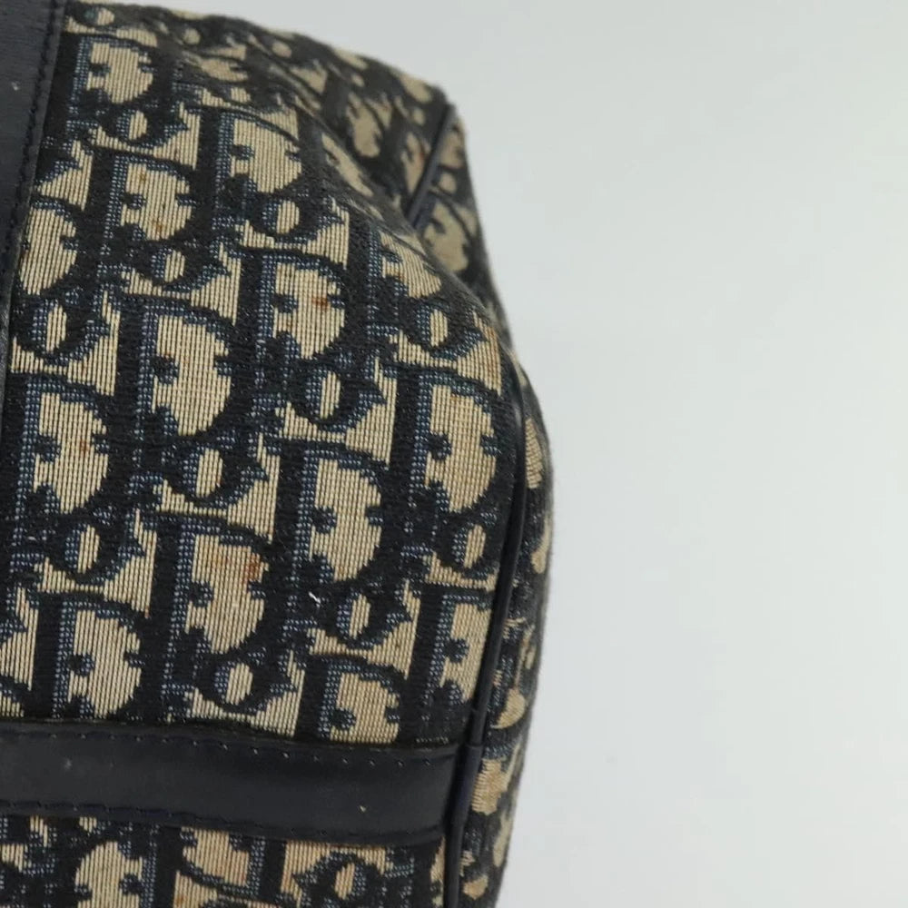 Dior Boston Bag 30 - Navy Trotter Canvas